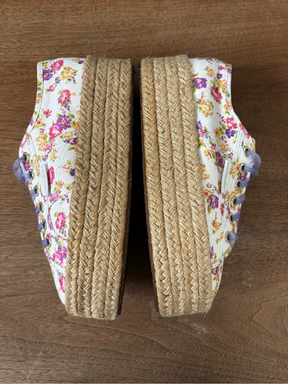 Superga x Loveshackfancy 2790 platform sneakers 6 - Picture 7 of 15